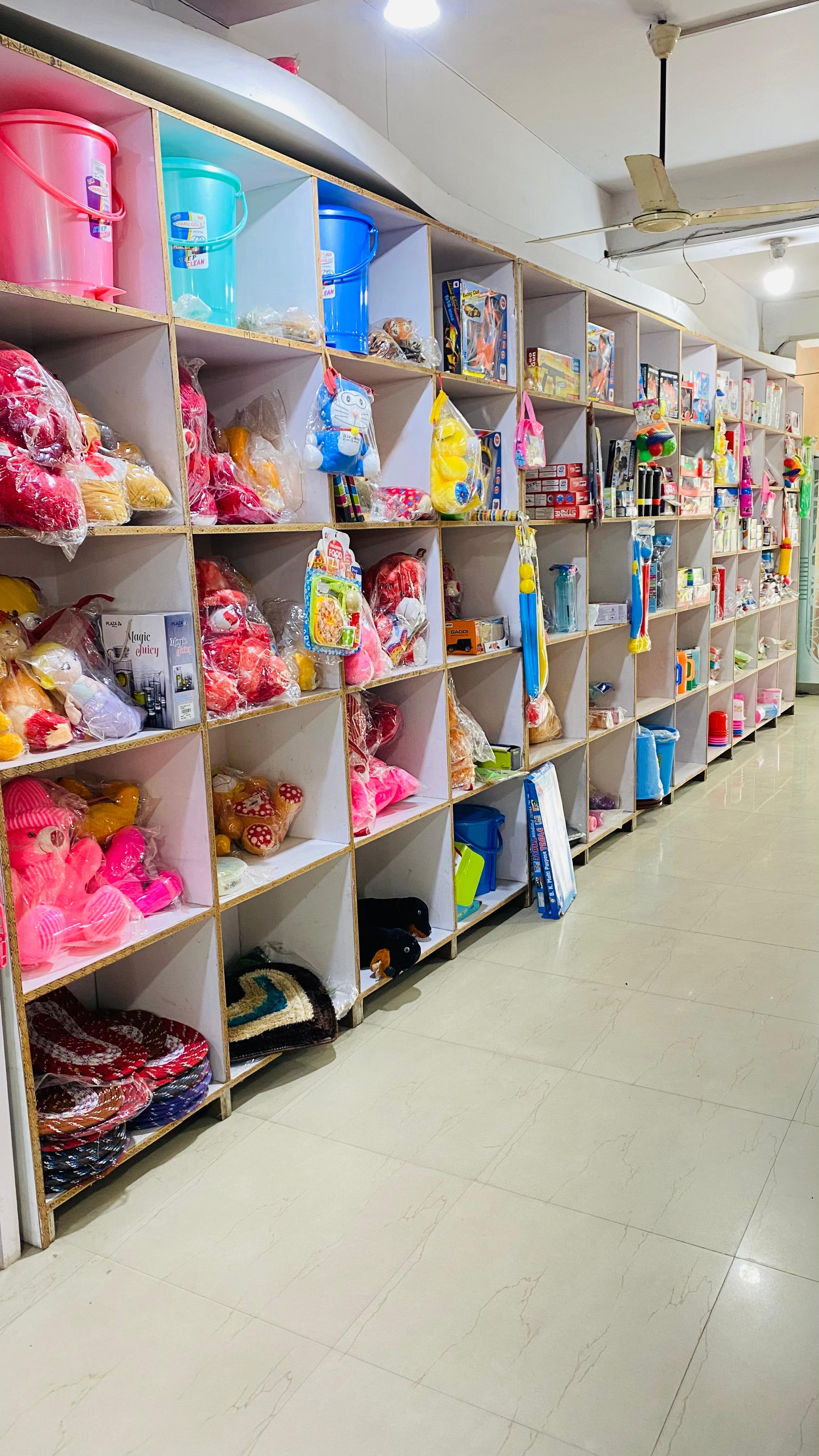 Cosmetics and beauty section